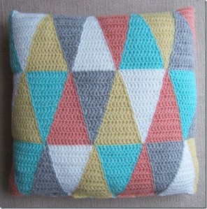 triangle cushion pattern